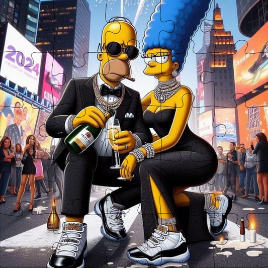 20 Morceaux - Casse-tête les Simpson