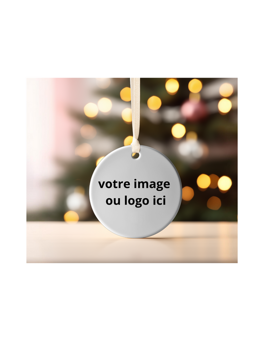 Boule de Noël - personnalisé